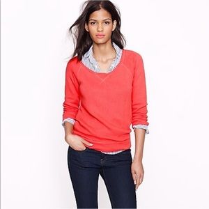 NWT J.Crew Summerlight Terry Pullover Sweatshirt